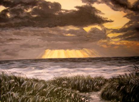 Gewitterwolken am Meer - Karin Foellmer - Array auf - Array - Array Gewitterwolken am Meer - Karin Foellmer - Array auf - Array - Array