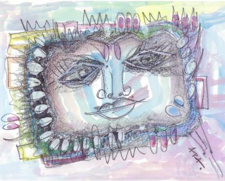 Motiv 57/Maske - Annabella Rharbaoui - auf - Array - Motiv 57/Maske - Annabella Rharbaoui - auf - Array -