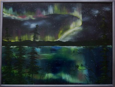 Nordlicht über dem Meer - Marianne Koroll - Array auf Array - Array - Array Nordlicht über dem Meer - Marianne Koroll - Array auf Array - Array - Array