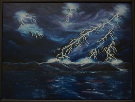 Naturgewalten Gewitter Ölbild - Marianne Koroll - Array auf Array - Array - Array Naturgewalten Gewitter Ölbild - Marianne Koroll - Array auf Array - Array - Array