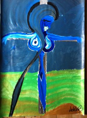 Frau am Kreuz - Dennis Weiss - Array auf Array - Array - Array Frau am Kreuz - Dennis Weiss - Array auf Array - Array - Array