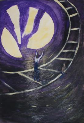 Mann im Mond - Kristine Henniges - Array auf Array - - Mann im Mond - Kristine Henniges - Array auf Array - -