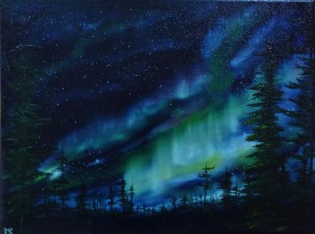 ---Nordlicht in klein - Marianne Koroll - Array auf Array - Array - Array ---Nordlicht in klein - Marianne Koroll - Array auf Array - Array - Array