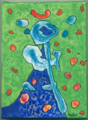 ---Blütenzauber Der Schritt auf den Abend zu - Harry Mohr - Array auf Array -  - 