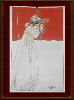 Isolde, nach A. Beardley - Clemens Redwig - Array auf - Array - Isolde, nach A. Beardley - Clemens Redwig - Array auf - Array -