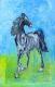 Pferd - Flávio do Nascimento - Acryl auf Papier - Tiere - Pferd - Flávio do Nascimento - Acryl auf Papier - Tiere -