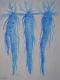 blue carrots II - Christiane Gathmann - Aquarell auf Papier - Stillleben - blue carrots II - Christiane Gathmann - Aquarell auf Papier - Stillleben -