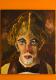   \Der Clown\ - Biko Nna - Ãl auf Leinwand - Portrait - Impressionismus