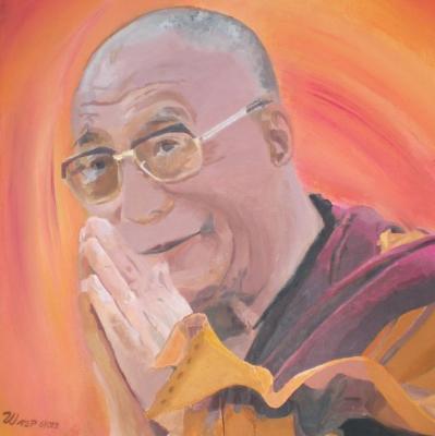 PORTRÄT DALAI LAMA - wanda spirit - Array auf Array - Array - Array PORTRÄT DALAI LAMA - wanda spirit - Array auf Array - Array - Array