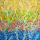 Jahreszeiten - Arthur Wyss - Acryl auf  - Abstrakt-FrÃ¼hling-Sommer-Herbst-Winter - Abstrakt