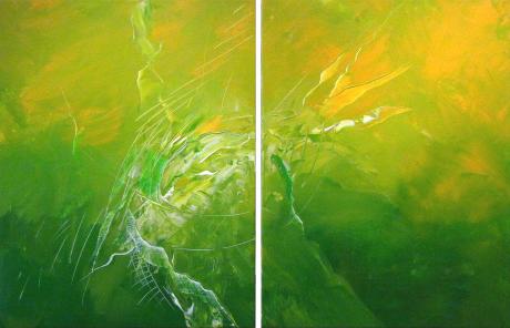 SPRINGFEEL (Diptychon) - Michael Lauer - Array auf Array - Array - Array SPRINGFEEL (Diptychon) - Michael Lauer - Array auf Array - Array - Array