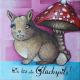 Du bist ein GlÃ¼ckspilz - Leoni Erben - Acryl auf Leinwand - Fantastisch-Wildtiere-Wald-Wiese-Freude-StÃ¤rke - 