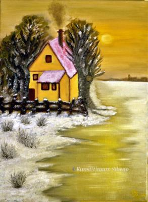 Das Haus im Winterwald - Silke Sibego - auf Array - Array - Das Haus im Winterwald - Silke Sibego - auf Array - Array -