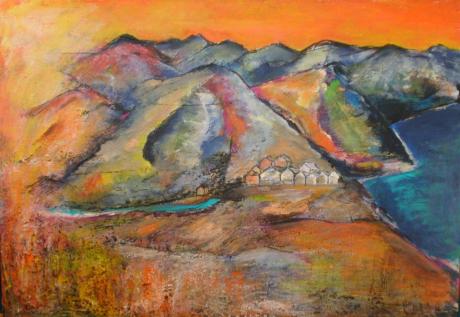 Bergsicht - Marlis Schabacker-Bock - Array auf Array - Array - Bergsicht - Marlis Schabacker-Bock - Array auf Array - Array -