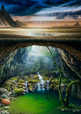 Die Oase - Roland Heyder - Array auf Array - Array - Array