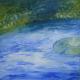 Am Ufer - Markus Sifft - Acryl auf Leinwand - Abstrakt-Botanik-Bach-Harmonie-Sehnsucht - Abstrakt-Impressionismus