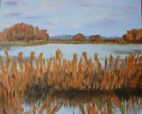 Richtung Fischerhude - Mechthild Aschermann - Array auf Array - Array - Array Richtung Fischerhude - Mechthild Aschermann - Array auf Array - Array - Array