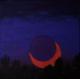 Mondfinsternis - Mechthild Aschermann - Acryl auf Leinwand - Landschaft - Impressionismus Mondfinsternis - Mechthild Aschermann - Acryl auf Leinwand - Landschaft - Impressionismus