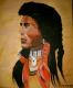 Indianer - Susanne Strobel - Acryl auf Leinwand - Portrait - Klassisch Indianer - Susanne Strobel - Acryl auf Leinwand - Portrait - Klassisch