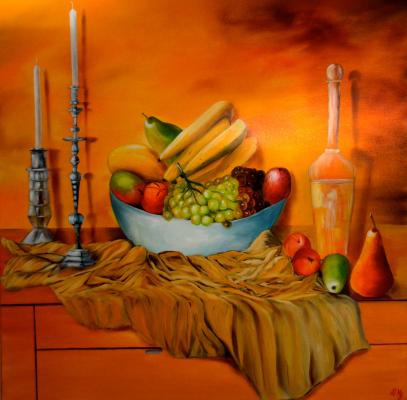 Stillleben mit Obstschale I - wolfgang mayer - Array auf - Array - Array Stillleben mit Obstschale I - wolfgang mayer - Array auf - Array - Array