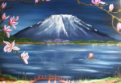 Frühling am Fujiyama - Karin Bebber - Array auf - Array - Frühling am Fujiyama - Karin Bebber - Array auf - Array -