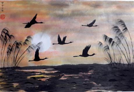 Tagesanbruch--- - Karin Bebber - Array auf Array - Array - Tagesanbruch--- - Karin Bebber - Array auf Array - Array -