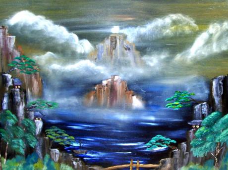 Mountains and Mist - Karin Bebber - Array auf Array - Array - Mountains and Mist - Karin Bebber - Array auf Array - Array -