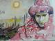 Karneval in Venedig - Roswitha KallfaÃ - Aquarell auf Papier - Reisen - 