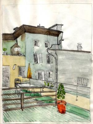 Innenhof 2 - Stephan Trauner - Array auf Array - Array - Innenhof 2 - Stephan Trauner - Array auf Array - Array -