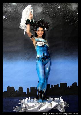 New York - Tokio Bodypainting Angel - Christine Dumbsky - Array auf - Array - New York - Tokio Bodypainting Angel - Christine Dumbsky - Array auf - Array -