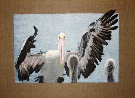 PELIKANzler - dunjate Kunst in Acryl - Array auf Array - Array - Array PELIKANzler - dunjate Kunst in Acryl - Array auf Array - Array - Array