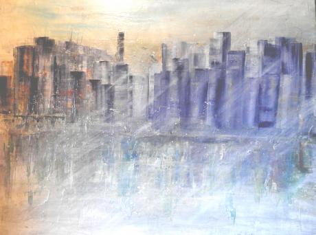 Fog in the City - Angelika Piribauer - Array auf Array - Array - Array
