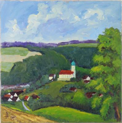 Degernauer Kirche im Sommer - Josef Heinzler - Thomas Knab - Array auf Array - Array - Array Degernauer Kirche im Sommer - Josef Heinzler - Thomas Knab - Array auf Array - Array - Array