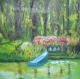 Giverny 3 - wolfgang mayer - Ãl auf - Garten-Wasser-Wiese - Giverny 3 - wolfgang mayer - Ãl auf - Garten-Wasser-Wiese -
