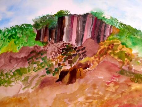 Die Orgelpfeifen (Erzgebirge Scheibenberg) - Monika Rüth - Array auf Array - Array - Die Orgelpfeifen (Erzgebirge Scheibenberg) - Monika Rüth - Array auf Array - Array -