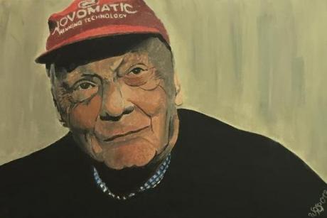 PORTRÄT NIKI LAUDA - wanda spirit - Array auf Array - Array - Array PORTRÄT NIKI LAUDA - wanda spirit - Array auf Array - Array - Array