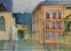 Detmold Malen imRegen - Evelyn Brosche - Aquarell auf - Stadtansichten - Detmold Malen imRegen - Evelyn Brosche - Aquarell auf - Stadtansichten -