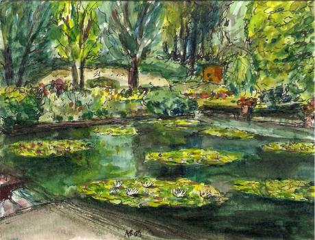 Seerosenteich - Andreas Schieweck - Array auf Array - Array - Array Seerosenteich - Andreas Schieweck - Array auf Array - Array - Array