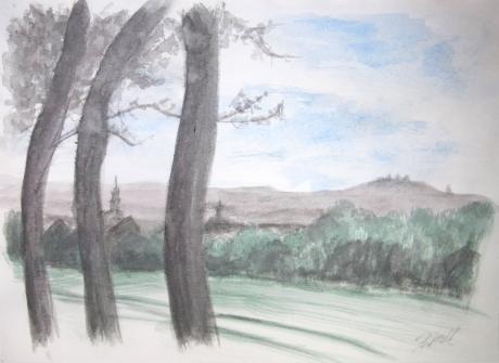 Blick auf Oederan--- - Bernd Kohl - Array auf Array - Array - Array Blick auf Oederan--- - Bernd Kohl - Array auf Array - Array - Array