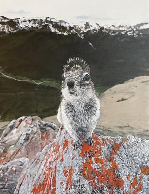 Hörnchen - dunjate Kunst in Acryl - Array auf Array - Array - Array Hörnchen - dunjate Kunst in Acryl - Array auf Array - Array - Array