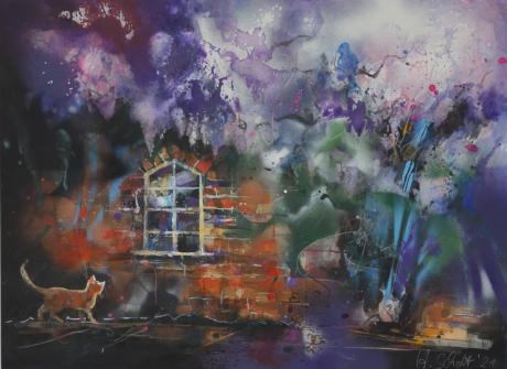 560. Nachtspaziergang - Hans Schott - Array auf Array - Array - 560. Nachtspaziergang - Hans Schott - Array auf Array - Array -