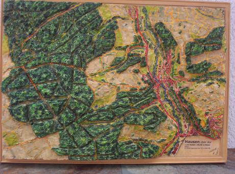 ---3D-Reliefbild \Hausen über Aar\ - Ottmar Gebhardt - Array auf - Array - ---3D-Reliefbild \Hausen über Aar\ - Ottmar Gebhardt - Array auf - Array -